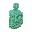 Invicon Waxed Oxidized Copper Golem Statue BE.png: Inventory sprite for Waxed Oxidized Copper Golem Statue in Minecraft as shown in-game linking to Waxed Oxidized Copper Golem Statue with description: Waxed Oxidized Copper Golem Statue