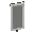 Invicon White Bordure Banner.png: Inventory sprite for White Bordure Banner in Minecraft as shown in-game linking to Banner with description: Banner White Bordure