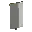 Invicon White Pale Sinister Banner.png: Inventory sprite for White Pale Sinister Banner in Minecraft as shown in-game linking to Banner with description: Banner White Pale Sinister