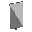 Invicon White Per Bend Banner.png: Inventory sprite for White Per Bend Banner in Minecraft as shown in-game linking to Banner with description: Banner White Per Bend
