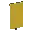Invicon Yellow Banner.png: Inventory sprite for Yellow Banner in Minecraft as shown in-game linking to Yellow Banner with description: Yellow Banner