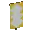 Invicon Yellow Bordure Indented Banner.png: Inventory sprite for Yellow Bordure Indented Banner in Minecraft as shown in-game linking to Banner with description: Banner Yellow Bordure Indented