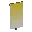 Invicon Yellow Gradient Banner.png: Inventory sprite for Yellow Gradient Banner in Minecraft as shown in-game linking to Banner with description: Banner Yellow Gradient