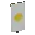 Invicon Yellow Roundel Banner.png: Inventory sprite for Yellow Roundel Banner in Minecraft as shown in-game linking to Banner with description: Banner Yellow Roundel