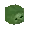 Invicon Zombie Head BE.png: Inventory sprite for Zombie Head in Minecraft as shown in-game linking to Zombie Head with description: Zombie Head
