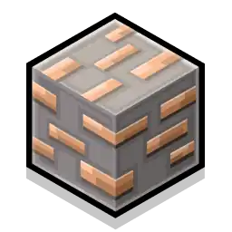 Iron ore as it appears in Minecraft Legends.