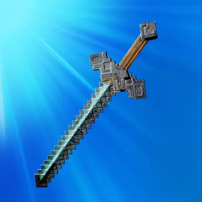 Item sword.jpg: Infobox image for Sword the object in Minecraft