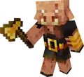 A preview of the piglin brute.[9]