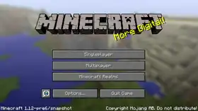 Java Edition 1.12-pre6.png: Infobox image for Minecraft 1.12-pre6 the version in Minecraft