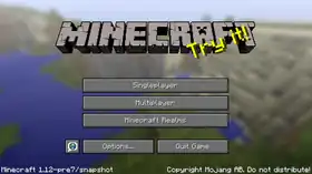 Java Edition 1.12-pre7.png: Infobox image for Minecraft 1.12-pre7 the version in Minecraft