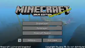 Java Edition 1.13-pre4.png: Infobox image for Minecraft 1.13-pre4 the version in Minecraft