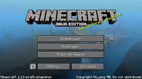 Java Edition 1.13-pre5.png: Infobox image for Minecraft 1.13-pre5 the version in Minecraft