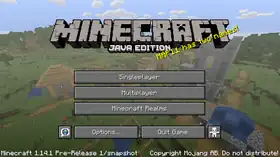 Java Edition 1.14.1 Pre-Release 1.png: Infobox image for Minecraft 1.14.1 Pre-Release 1 the version in Minecraft