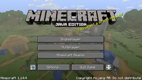 Java Edition 1.14.4.png: Infobox image for Minecraft 1.14.4 the version in Minecraft