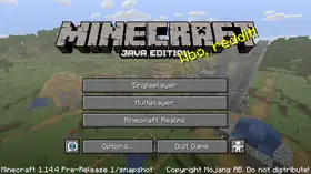 Java Edition 1.14.4 Pre-Release 1.png: Infobox image for Minecraft 1.14.4 Pre-Release 1 the version in Minecraft