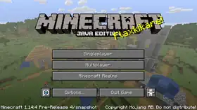 Java Edition 1.14.4 Pre-Release 4.png: Infobox image for Minecraft 1.14.4 Pre-Release 4 the version in Minecraft