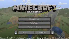 Java Edition 1.14.4 Pre-Release 7.png: Infobox image for Minecraft 1.14.4 Pre-Release 7 the version in Minecraft