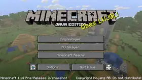 Java Edition 1.14 Pre-Release 2.png: Infobox image for Minecraft 1.14 Pre-Release 2 the version in Minecraft