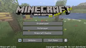 Java Edition 1.15.1.png: Infobox image for Minecraft 1.15.1 the version in Minecraft