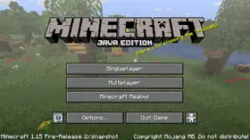 Java Edition 1.15 Pre-Release 2.png: Infobox image for Minecraft 1.15 Pre-Release 2 the version in Minecraft