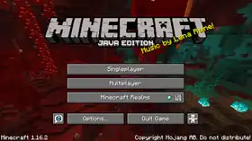 Java Edition 1.16.2.png: Infobox image for Minecraft 1.16.2 the version in Minecraft