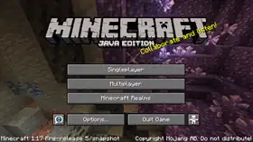 Java Edition 1.17 Pre-release 5.png: Infobox image for Minecraft 1.17 Pre-release 5 the version in Minecraft
