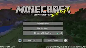 Java Edition 1.18.png: Infobox image for Minecraft 1.18 the version in Minecraft