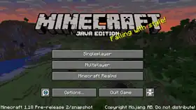 Java Edition 1.18 Pre-release 2.png: Infobox image for Minecraft 1.18 Pre-release 2 the version in Minecraft
