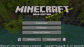 Java Edition 1.19.1 Pre-release 1.png: Infobox image for Minecraft 1.19.1 Pre-release 1 the version in Minecraft