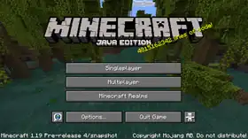 Java Edition 1.19 Pre-release 4.png: Infobox image for Minecraft 1.19 Pre-release 4 the version in Minecraft