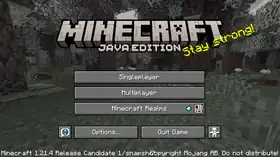 Java Edition 1.21.4 Release Candidate 1.png: Infobox image for Minecraft 1.21.4 Release Candidate 1 the version in Minecraft