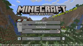 Java Edition 1.21.6-pre1.png: Infobox image for Minecraft 1.21.6 Pre-Release 1 the version in Minecraft