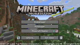 Java Edition 1.21.6-pre2.png: Infobox image for Minecraft 1.21.6 Pre-Release 2 the version in Minecraft