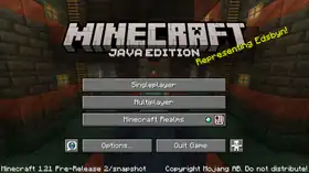 Java Edition 1.21 Pre-Release 2.png: Infobox image for Minecraft 1.21 Pre-Release 2 the version in Minecraft