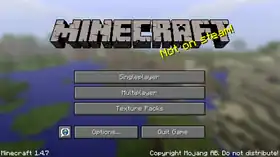 Java Edition 1.4.7.png: Infobox image for Minecraft 1.4.7 the version in Minecraft