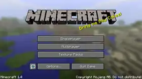 Java Edition 1.4.png: Infobox image for Minecraft 1.4 the version in Minecraft