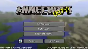 Java Edition 1.9.3-pre2.png: Infobox image for Minecraft 1.9.3-pre2 the version in Minecraft
