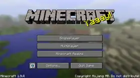 Java Edition 1.9.4.png: Infobox image for Minecraft 1.9.4 the version in Minecraft