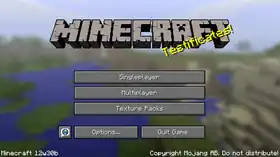 Java Edition 12w30b.png: Infobox image for Minecraft 12w30b the version in Minecraft