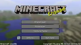 Java Edition 12w38b.png: Infobox image for Minecraft 12w38b the version in Minecraft