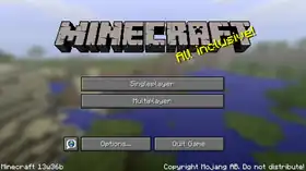 Java Edition 13w36b.png: Infobox image for 13w36b the version in Minecraft