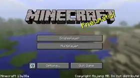 Java Edition 13w38a.png: Infobox image for 13w38a the version in Minecraft