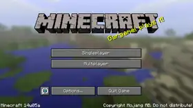 Java Edition 14w05a.png: Infobox image for 14w05a the version in Minecraft