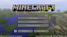 Java Edition 16w41a.png: Infobox image for Minecraft 16w41a the version in Minecraft