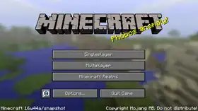 Java Edition 16w44a.png: Infobox image for Minecraft 16w44a the version in Minecraft