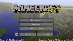 Java Edition 17w31a.png: Infobox image for Minecraft 17w31a the version in Minecraft