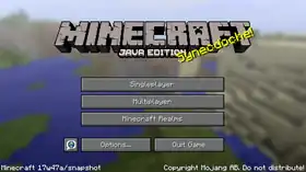 Java Edition 17w47a.png: Infobox image for Minecraft 17w47a the version in Minecraft