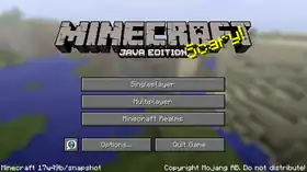 Java Edition 17w49b.png: Infobox image for Minecraft 17w49b the version in Minecraft