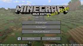 Java Edition 18w48b.png: Infobox image for Minecraft 18w48b the version in Minecraft