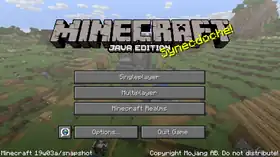Java Edition 19w03a.png: Infobox image for Minecraft 19w03a the version in Minecraft